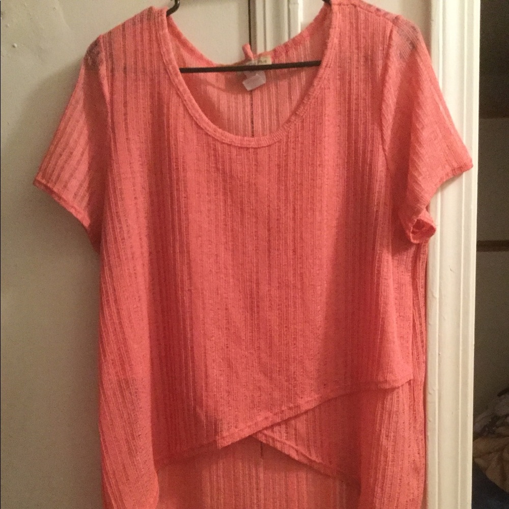 🌸Hi-Lo Pink Shirt🌸